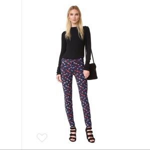 NWT Rebecca Taylor Sakura floral pant size 8